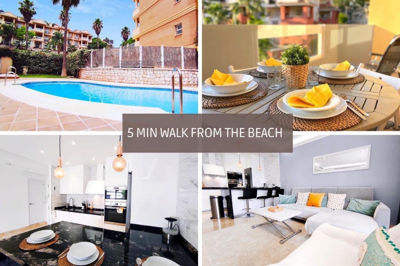 Magnifique Appartement A 5 Min A Pied De La Plage Бенальмадена Экстерьер фото